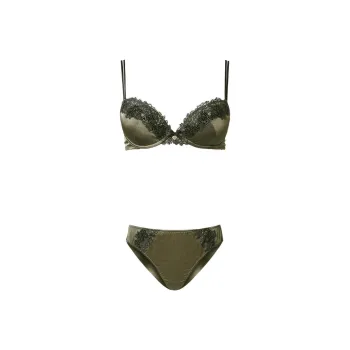 Twinset Silk Push up Bra And Briefs