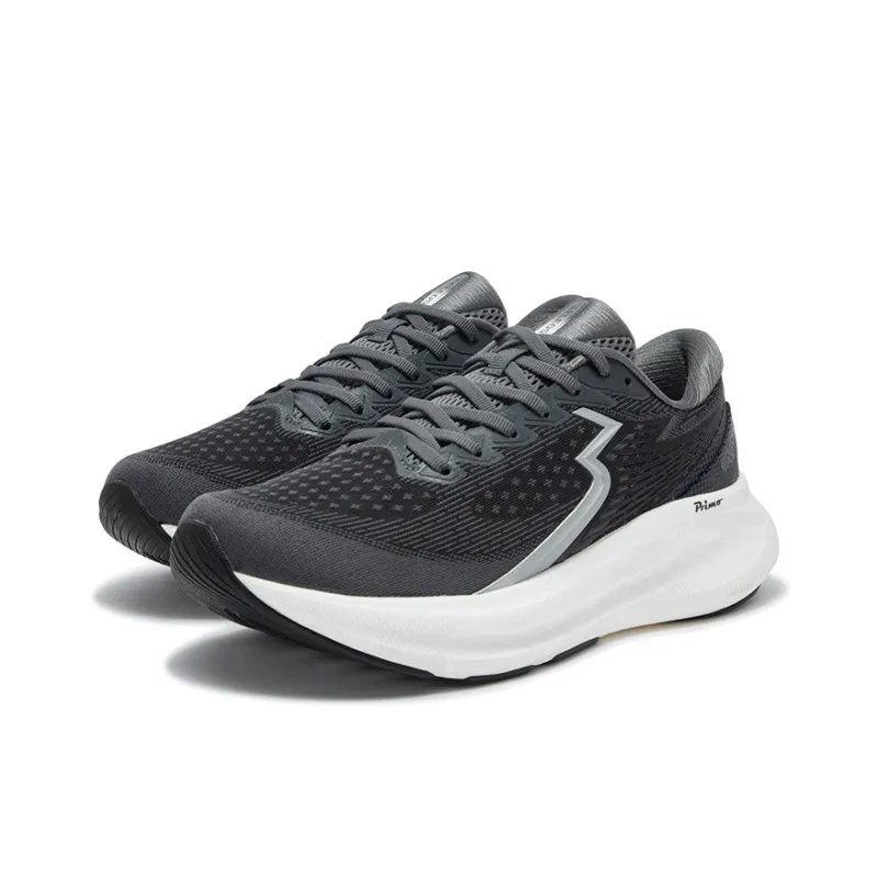 361° Cushioning, Rebound Support, Abrasion Resistant, Slip Resistant Low Top Running Shoes Men's Gray-2