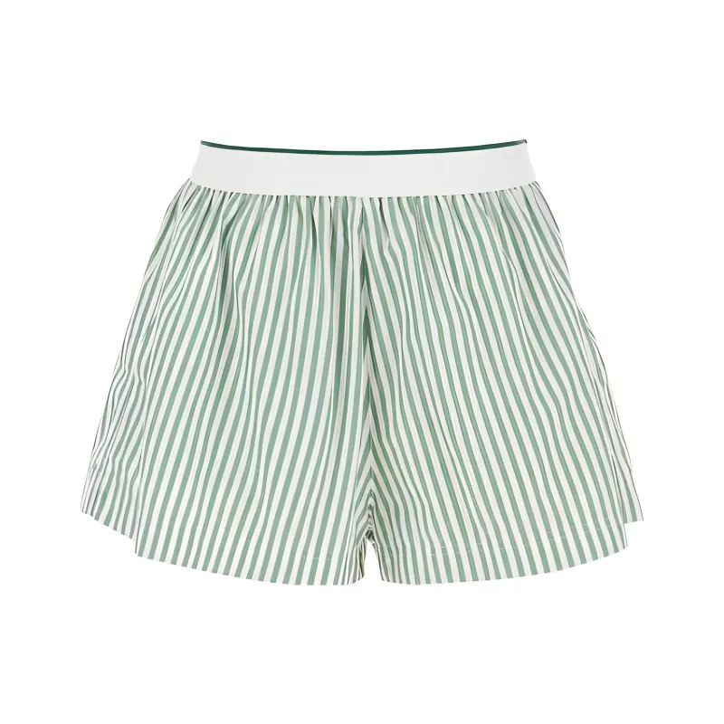 LACOSTE Casual Shorts Women's Green-0