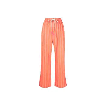 MIRA MIKATI Striped Wide-leg Track Pants