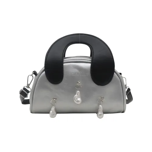 TOUTSEUL YOLO PU Crossbody One Shoulder Handbag Women's Black/Pink