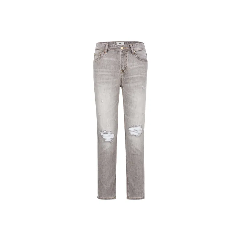 23R+ Straight Jeans Women's Smoke Gray-0