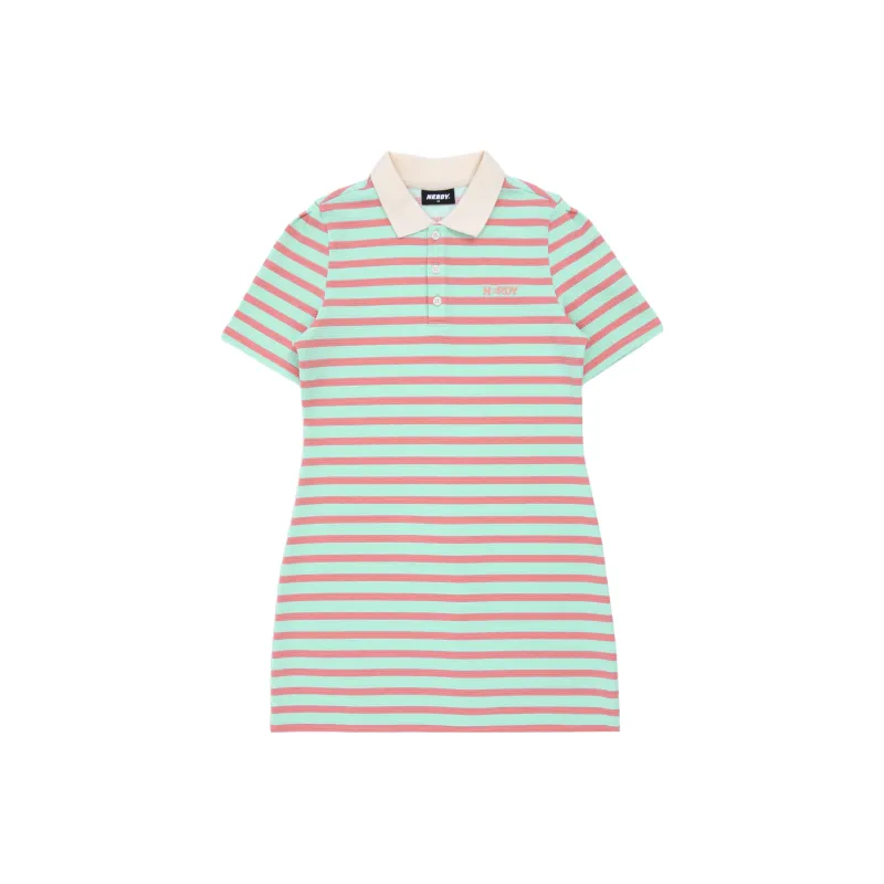 NERDY SS24 Short Sleeved Dress Women's Mint-0