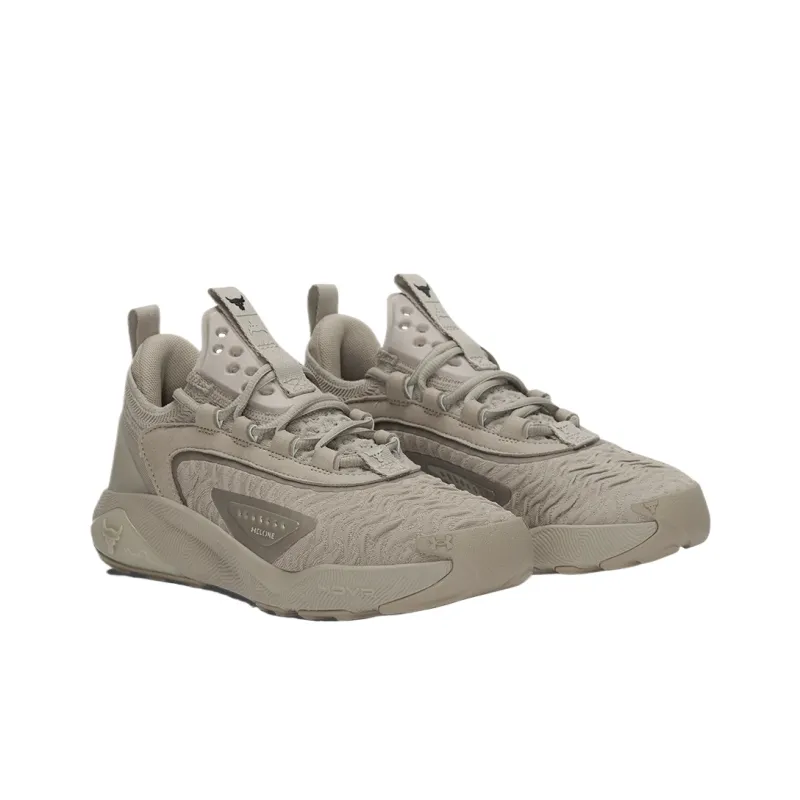 Under Armour Project Rock 7 Low Top Training Shoes Women's Brown-3