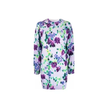 KENZO Long-Sleeved Dresses Women's Purple