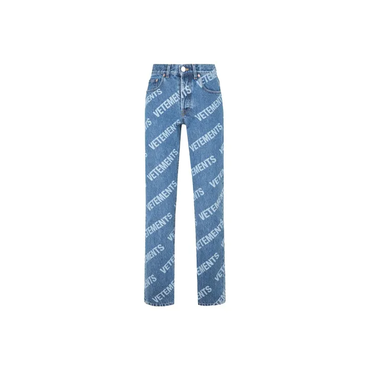 Vetements Jeans Women's Blue-0