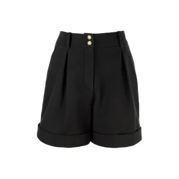 BALMAIN High waisted Tailored Shorts