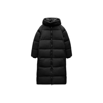 ZARA Puffer Jacket Women's Black