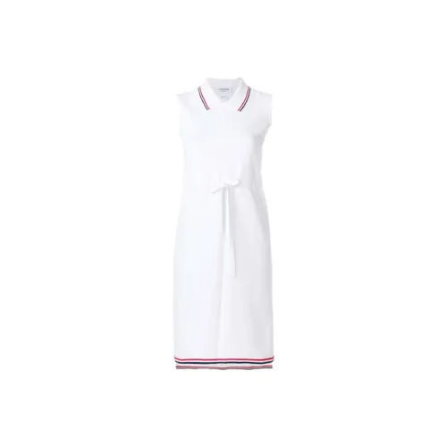 THOM BROWNE Sleeveless Dresses Women's White