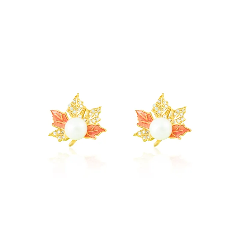 Taste The Color Pearl Earrings Women's-0