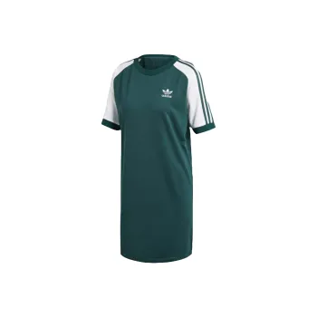 Adidas Originals Short Sleeved Dress Women's Forest Green