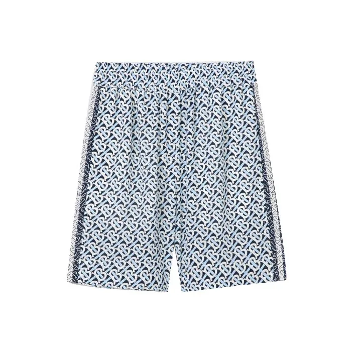 Burberry Casual Shorts Women's Blue-0
