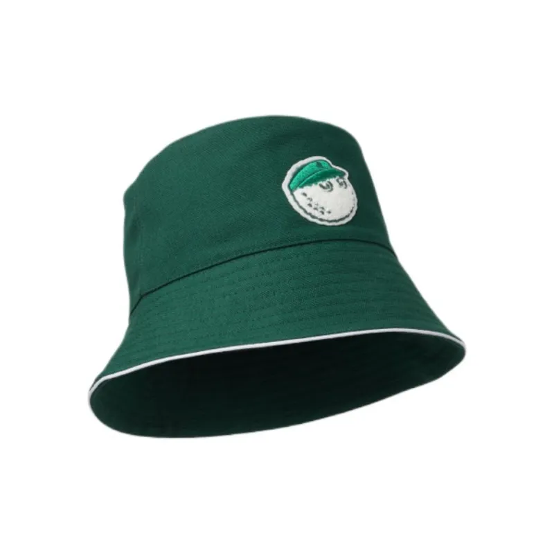 Jimmy Choo Cotton Bucket Hats Unisex Green-1
