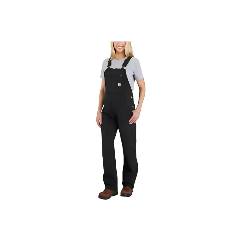 Carhartt 102438 RUGGED FLEX Collection CANVAS BIB OVERALL Overalls LOOSE FIT Women's-3