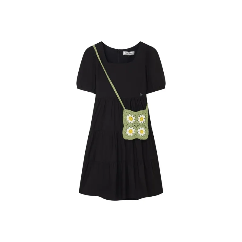 Teenie Weenie Short Sleeved Dress Summer Women's-2