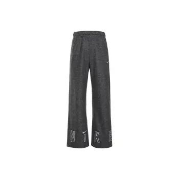 Nike Therma FIT Knitted Sports Pants Women's Black Gray Color