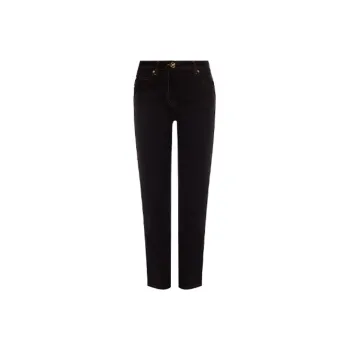 VERSACE VERSACE Denim Trousers Women's Black