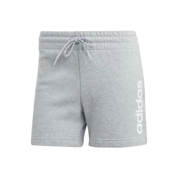 Adidas Essential Essentials Linear French Terry Shorts Casual Shorts Women's Gray