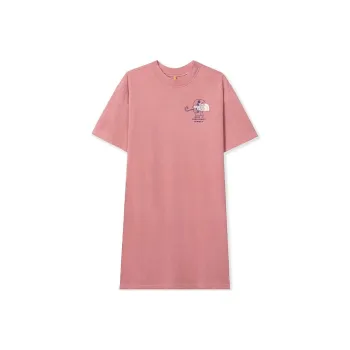 THE NORTH FACE X Brain Dead T Shirt Dress Rose