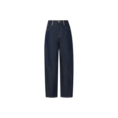 Firststation Casual Pants Women's Navy Blue