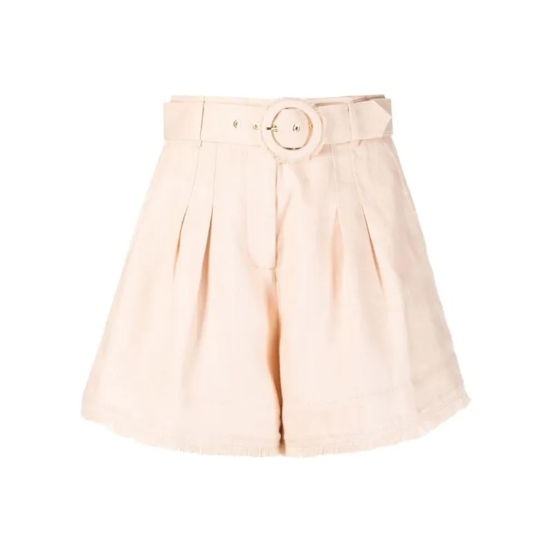Zimmermann SS23 Casual Shorts Women's Pink-0