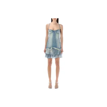 Blumarine Slip Dresses Women's Blue