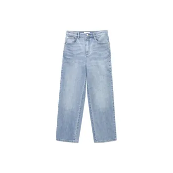 OVV Jeans Women's Light Blue Solid Color 02
