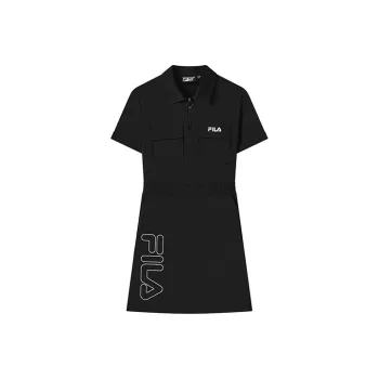 FILA x Magic Stick Short Sleeved Dresses Women's Jet Black
