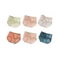 6C Navy Green+Cherry Blossom Pink+Cherry Blossom Pink+Gull Silver+Jam Coffee+Dark Denim Blue