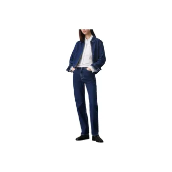 CALVIN KLEIN Jeans Europe Version Women's Dark Indigo