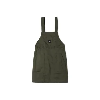 Converse APRON WOVEN Sleeveless Dress Women's Army Green