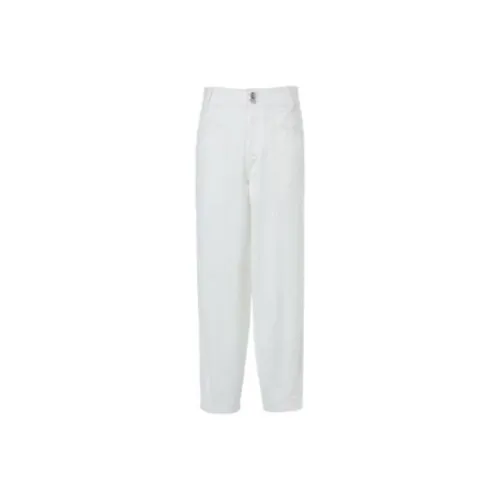 LOFT SHINE SS22 Straight Jeans Women's White