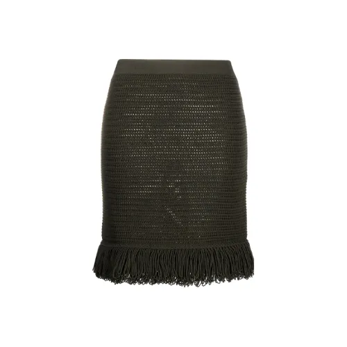 Bottega Veneta Knit Long Skirts Women's Green