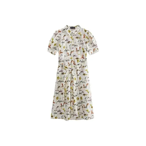 Insect Short-Sleeved Dresses Women's Floral Sweet Dream