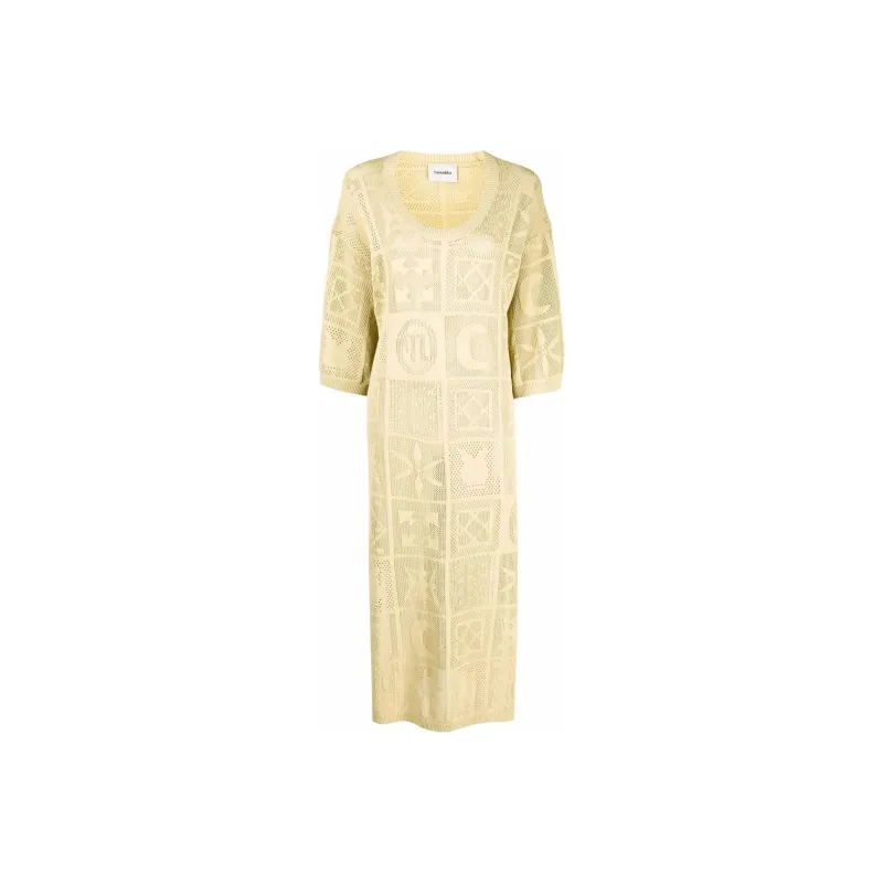 NANUSHKA Long-Sleeved Dresses Women's Yellow-0