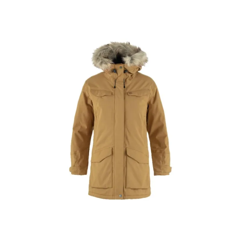 Fjallraven Puffer Jacket Women's Light Brown-0