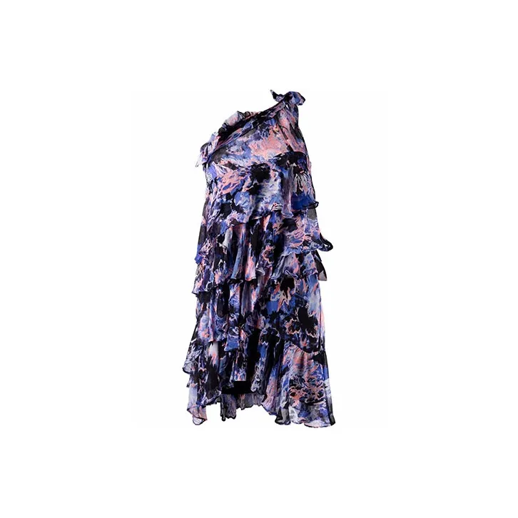 IRO NIGHT Jofrey Abstract print Dress-0