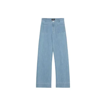 A.P.C Emilie High Waist Straight Leg Jeans
