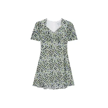 Bebe SS24 Short Sleeved Dresses Women's Black/Yellow