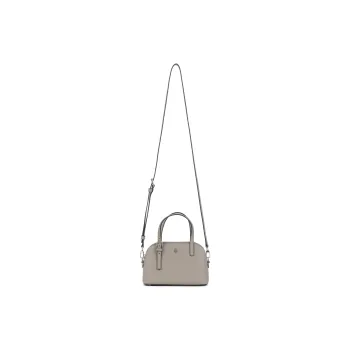 TORY BURCH Leather Handbag Women's Gray