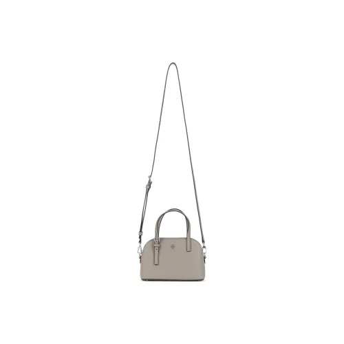 TORY BURCH Leather Handbag Women's Gray