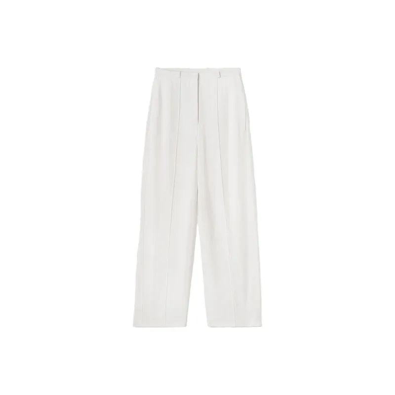TOTEME Suit Trousers Women's Bone White-0