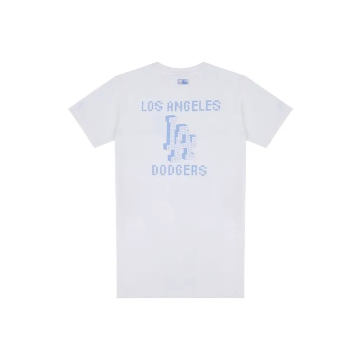 MLB Short Sleeved Dresses Women's White-0