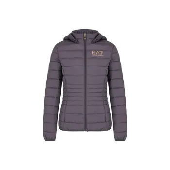 EMPORIO ARMANI EA7 Puffer Jacket Women's Gray