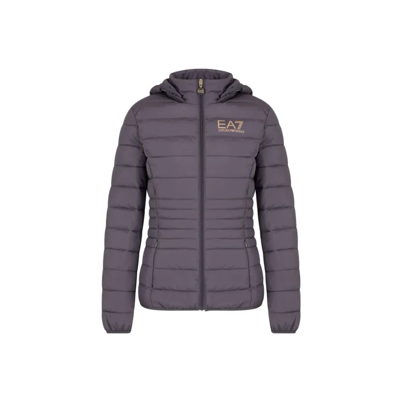 EMPORIO ARMANI EA7 Puffer Jacket Women's Gray-0
