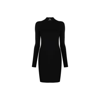 Balenciaga Open Back Dress 'Black'