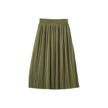 XIANGYING Knit Long Skirts Women's Green