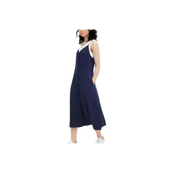 UNIQLO SS22 Camisole Dress Dress Navy Blue