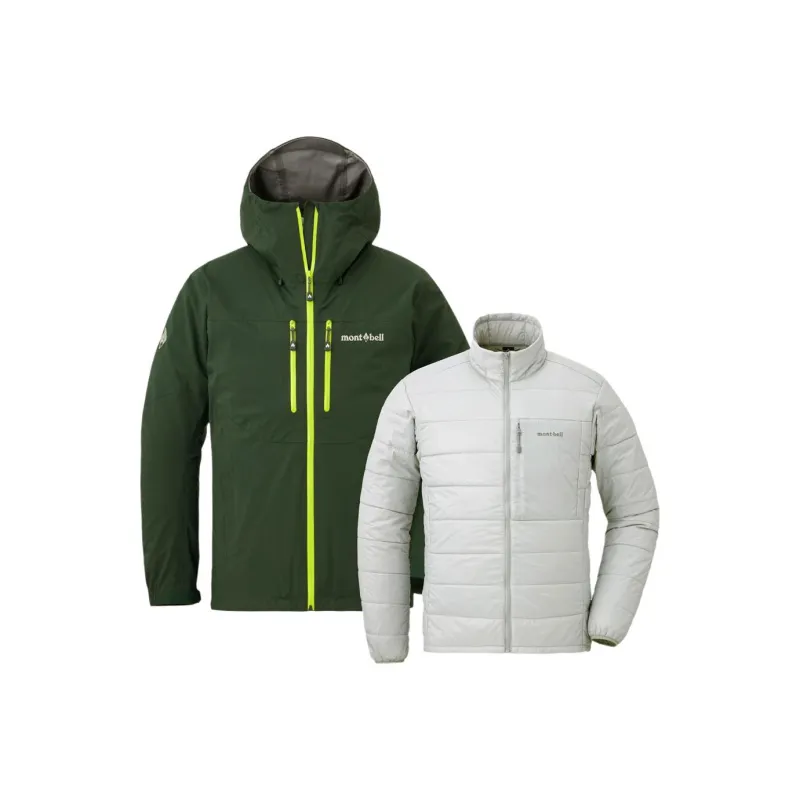 MONTBELL Waterproof And Windproof To Keep Warm Windbreaker Jacket Men's-6
