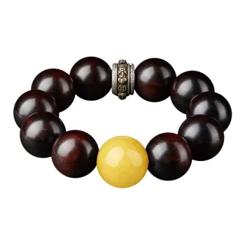 Moonstone Edge Rosewood Bracelets Unisex